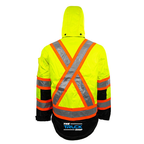 Work King Waterproof/Breathable 4-In-1 Ripstop Jacket Thumbnail