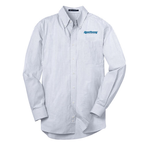 Plaid Pattern Easy Care Shirt Thumbnail